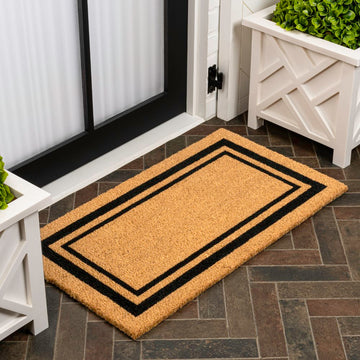 Blaire Modern Classic Double Border Area Rug